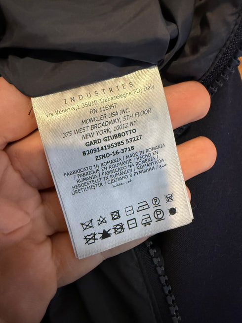 Moncler Gard Jacket Size 1 Navy Blue