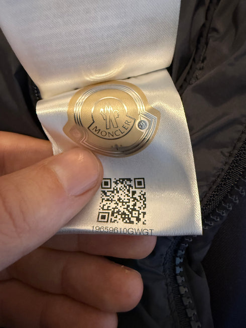 Moncler Gard Jacket Size 1 Navy Blue