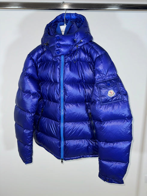 Moncler Zin Jacket size 6 electric blue