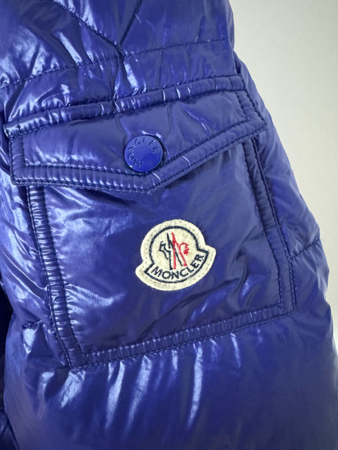 Moncler Zin Jacket size 6 electric blue