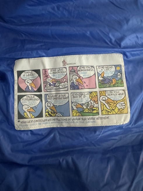 Moncler Zin Jacket size 6 electric blue