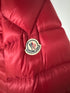 Moncler Edward Jacket size 7 red