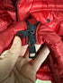 Moncler Edward Jacket size 7 red