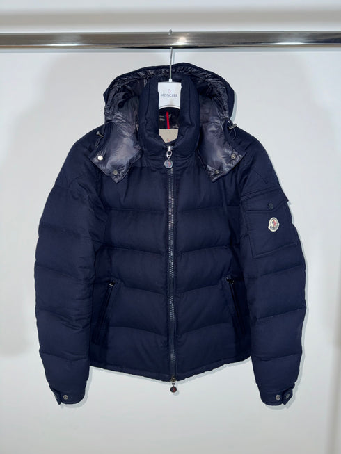 Moncler Montgenevre Jacket size 2 navy blue