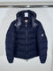 Moncler Montgenevre Jacket size 2 navy blue