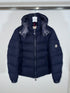 Moncler Montgenevre Jacket size 2 navy blue
