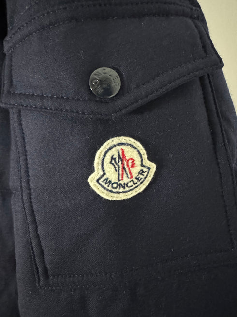 Moncler Montgenevre Jacket size 2 navy blue