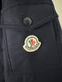 Moncler Montgenevre Jacket size 2 navy blue