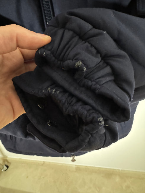 Moncler Montgenevre Jacket size 2 navy blue