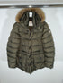 Moncler Cluny Jacket Size 4 Olive Green