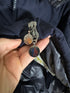 Moncler Montgenevre Jacket size 2 navy blue