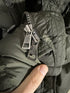 Moncler Cluny Jacket Size 4 Olive Green