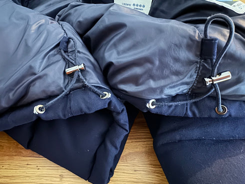 Moncler Montgenevre Jacket size 2 navy blue