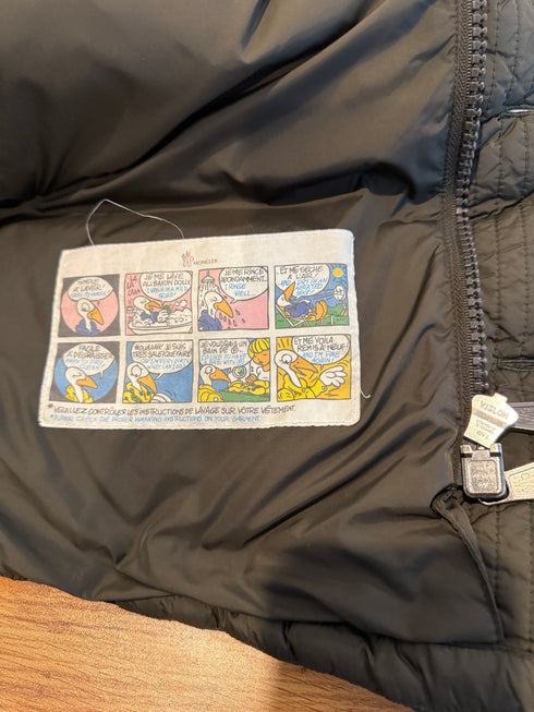 Moncler Cluny Jacket Size 4 Olive Green