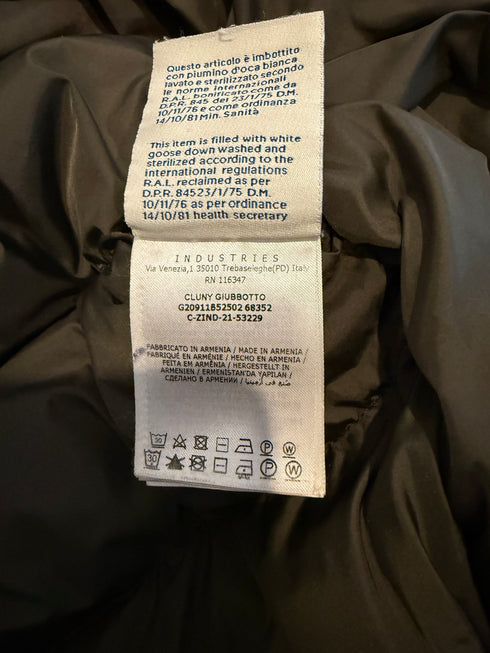 Moncler Cluny Jacket Size 4 Olive Green