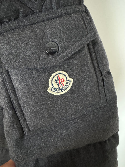 Moncler Jacket Montgenevre size 4 dark grey