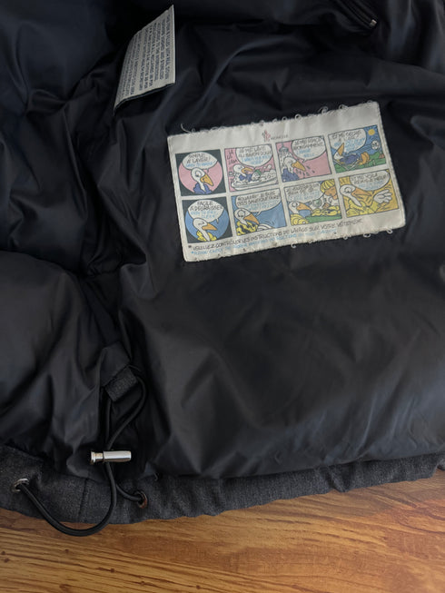 Moncler Jacket Montgenevre size 4 dark grey