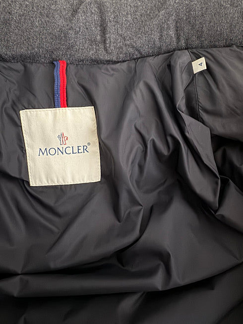Moncler Jacket Montgenevre size 4 dark grey