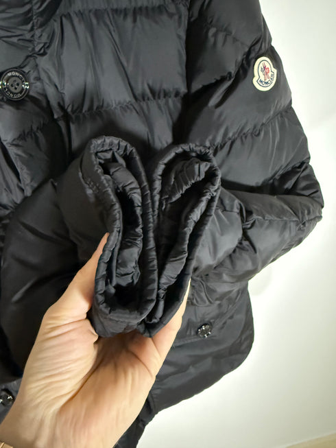 Moncler Cluny Jacket Size 3 Black