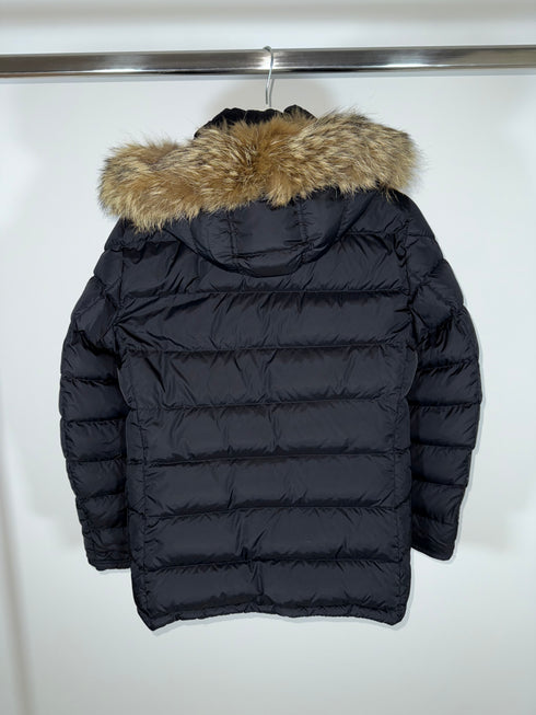 Moncler Cluny Jacket Size 3 Black