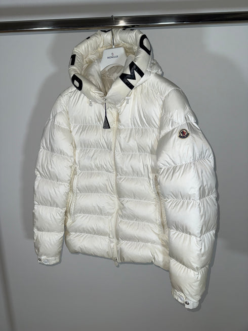 Moncler Salzman Jacket Size 4 White