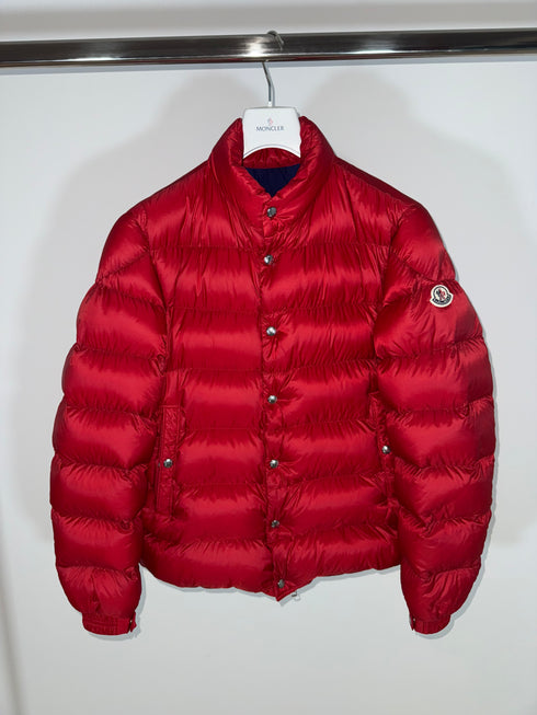 Moncler Piriac Jacket Size 4 Red