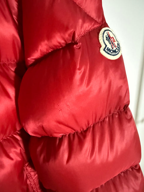 Moncler Piriac Jacket Size 4 Red