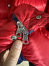 Moncler Piriac Jacket Size 4 Red