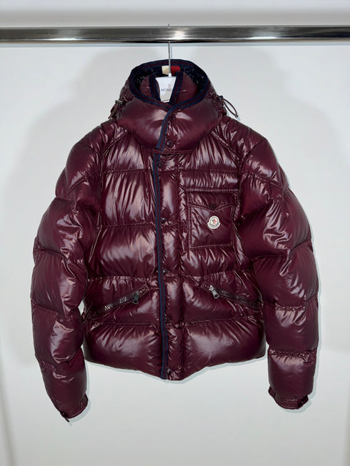 Moncler Jacket Branson size 5 burgundy
