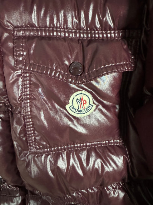 Moncler Jacket Branson size 5 burgundy