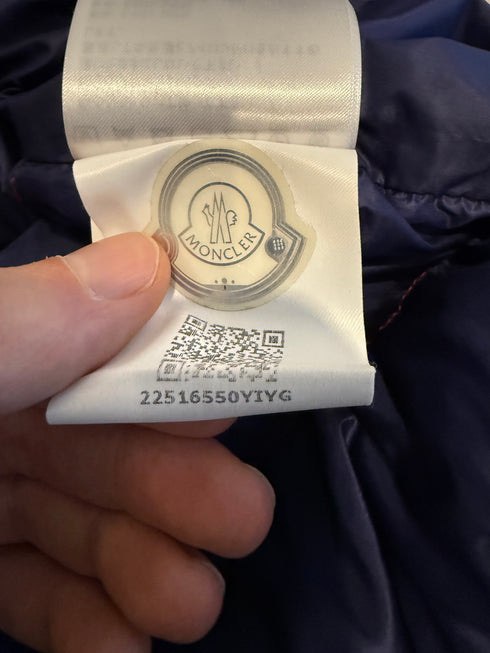 Moncler Piriac Jacket Size 4 Red