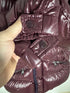 Moncler Jacket Branson size 5 burgundy