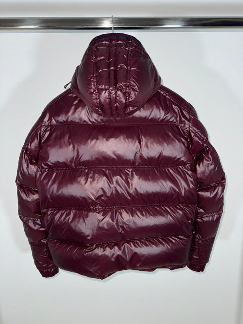 Moncler Jacket Branson size 5 burgundy