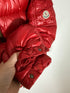 Moncler Zin Jacket Size 2 Red