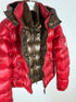 Moncler Zin Jacket Size 2 Red