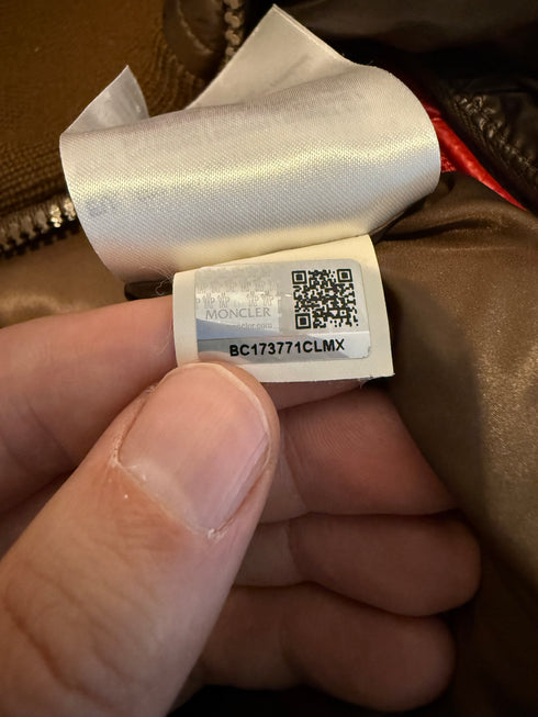 Moncler Zin Jacket Size 2 Red