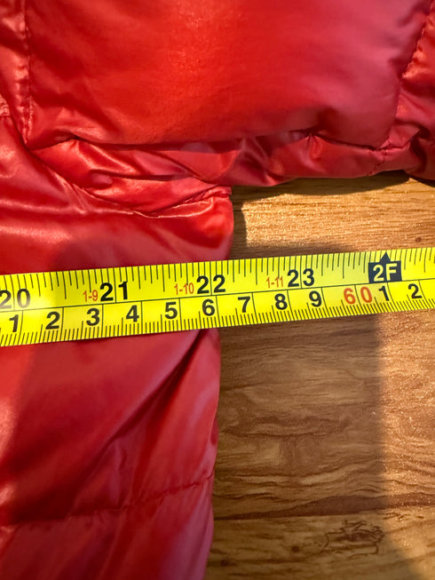 Moncler Zin Jacket Size 2 Red