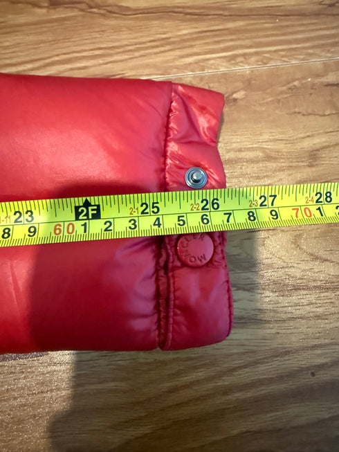 Moncler Zin Jacket Size 2 Red