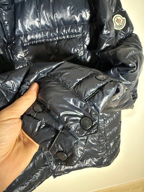 Moncler Gregoire Jacket Size 6 Navy Blue