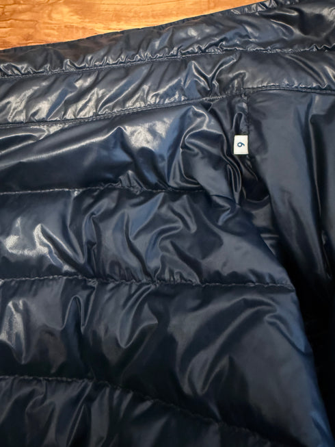 Moncler Gregoire Jacket Size 6 Navy Blue