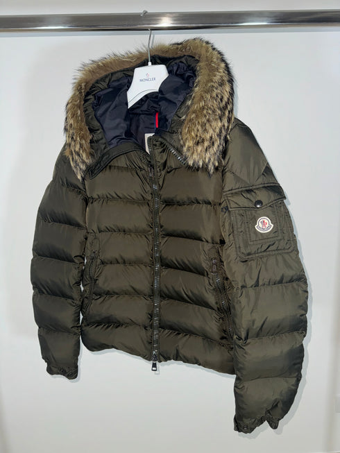 Moncler Byron jacket size 2 olive green