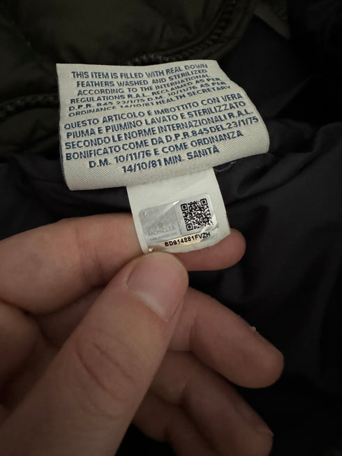 Moncler Byron jacket size 2 olive green