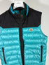 Moncler Ortac Gilet Size 3 Turquoise Blue