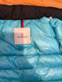 Moncler Ortac Gilet Size 3 Turquoise Blue