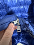 Moncler Acorus jacket size 4 blue