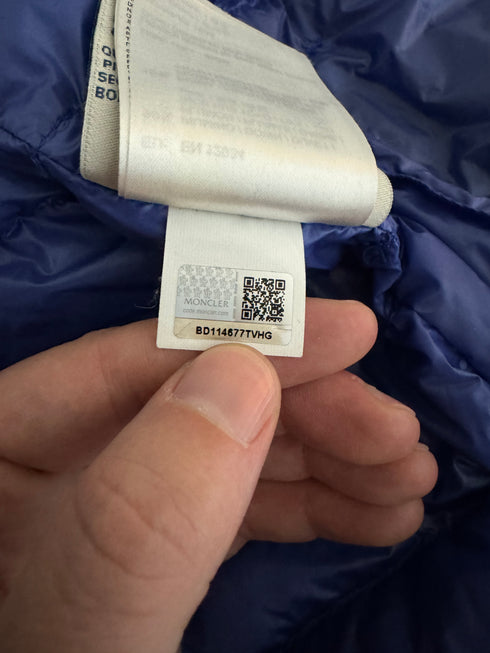 Moncler Acorus jacket size 4 blue