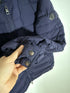 Moncler Acorus Jacket Size 3 Matte Navy Blue