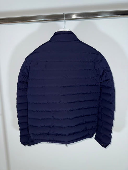 Moncler Acorus Jacket Size 3 Matte Navy Blue