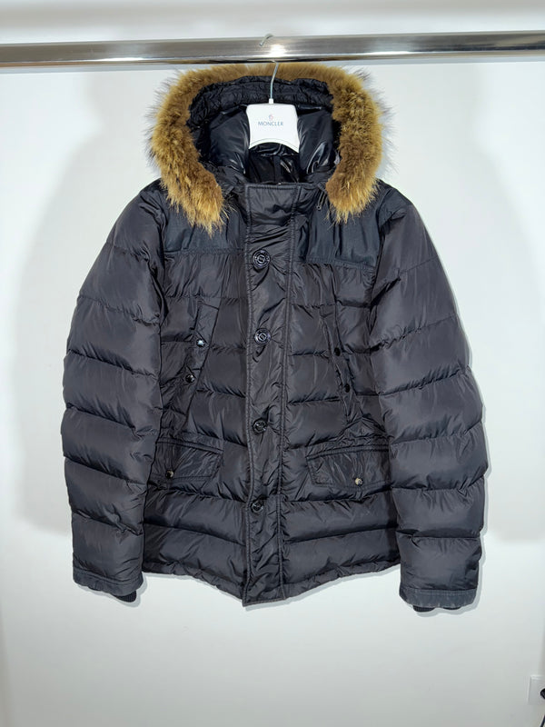 Moncler Charente Jacket Size 3 Black