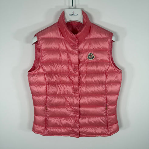 Moncler Liane Women’s Gilet - Size 1 (XS/S) - Pink